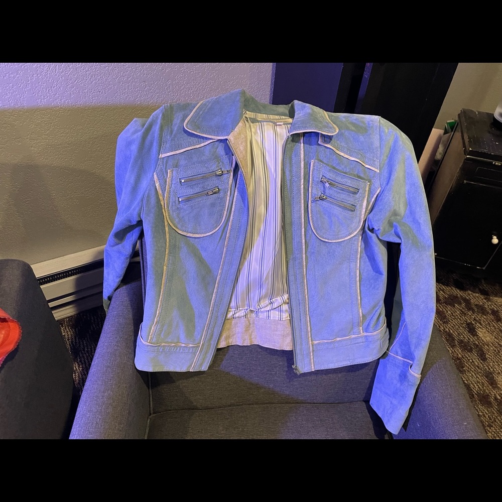 Scott’s suede jacket